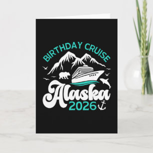 Verjaardag Alaska Cruise 2026 Gezinsvakantie Reis Kaart