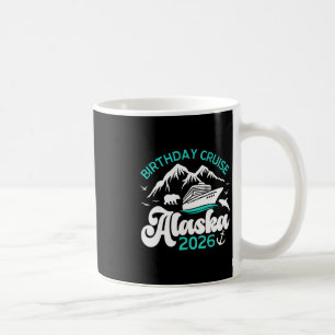 Verjaardag Alaska Cruise 2026 Gezinsvakantie Reis Koffiemok