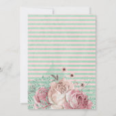 Verjaardag Alice in Wonderland Chalkboard Kaart (Achterkant)