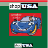 Verjaardag Auto Automobiel Grappige Cartoon Creati Groot Cadeauzakje