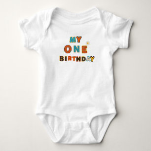Verjaardag Baby Girl Romper