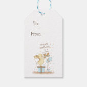 Verjaardag Bash Gift Labels Cadeaulabel (Voorkant)