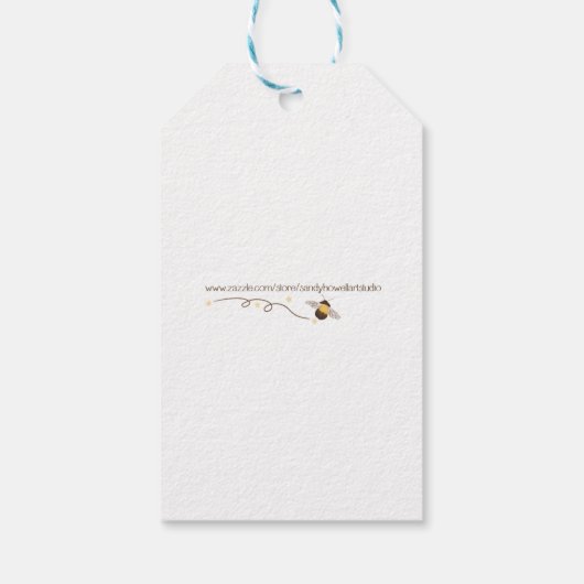 Verjaardag Bash Gift Labels Cadeaulabel (Achterkant)