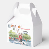 Verjaardag Bash: Hoops en Hype Bedankdoosjes (Voorkant)