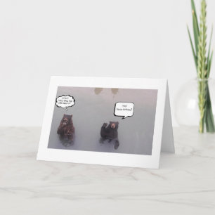 Verjaardag beer Groet Kaart