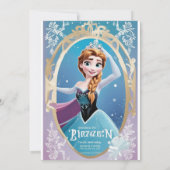 verjaardag bevroren  kaart (Achterkant)