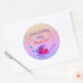 Verjaardag Bewaar de datum sticker (Envelop)