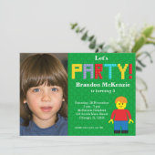 verjaardag bouwstenen kaart (Staand voorkant)