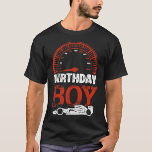 Verjaardag Boy Race Car Racing T-shirt