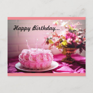 Verjaardag  briefkaart