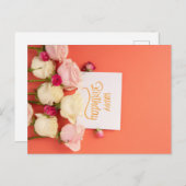 VERJAARDAG BRIEFKAART (Voorkant / Achterkant)