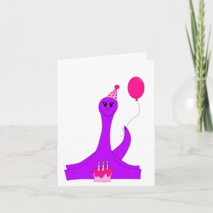 Verjaardag Brontosaurus! Kaart