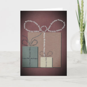 Verjaardag cadeau voor mannen of vrouwen kaart