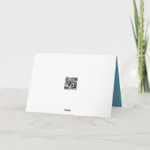 Verjaardag Caveman en Alien Robot door een kampvuu Kaart (Achterkant)