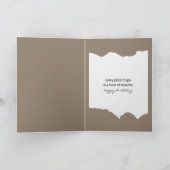 Verjaardag Chalk Art Meisje met een hart Kaart (Binnen)