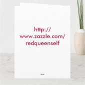 Verjaardag Cheerleader Kaart (Achterkant)