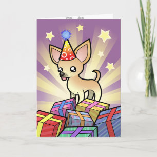 Verjaardag Chihuahua (gladde jas) Kaart