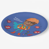 Verjaardag Comic ⚡ Fantastisch Speciaal Kind Papieren Bordje (Gekanteld)