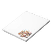 Verjaardag Corgi Dogs Notitieblok (Gedraaid)