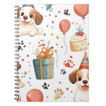 Verjaardag Cottage Notitieboek - Whimsical Celebra