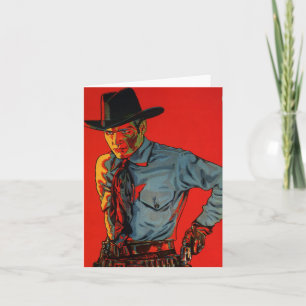 Verjaardag cowboy! kaart