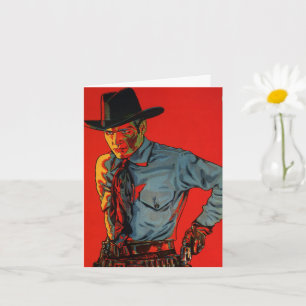 Verjaardag cowboy! kaart