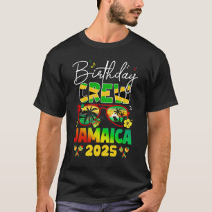 Verjaardag Crew Jamaica 2025 Verjaardag Meisje Par T-shirt