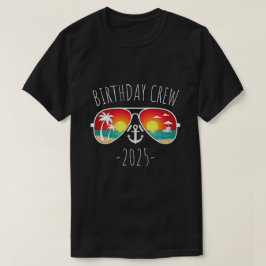 Verjaardag Cruise Cadeaus 2025 Matching Party Squa T-shirt
