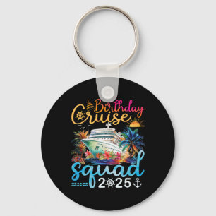 Verjaardag Cruise Squad 2025 Cruise Verjaardag Par Sleutelhanger