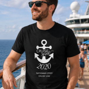 Verjaardag Cruise Squad Familie Groep T-shirt