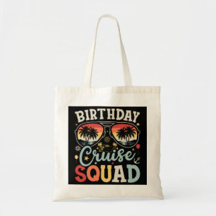 Verjaardag Cruise Squad Groep Familie Matching Tote Bag