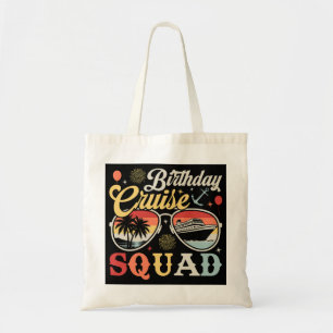 Verjaardag Cruise Squad Groep Familie Matching Tote Bag