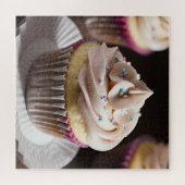 Verjaardag Cupcake Legpuzzel (Horizontaal)