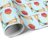 Verjaardag Cupcake Malinois Cadeaupapier (Rol Hoek)