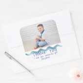 Verjaardag Dank u Kinder Foto Sticker Boy (Envelop)