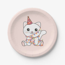 Verjaardag Dier Leuke Kat voor Kinderen Verjaardag