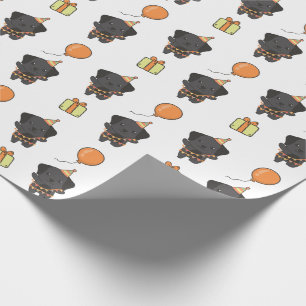 Verjaardag Dier Leuke Labrador Kids Verjaardagsfee Cadeaupapier