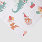 Verjaardag Dinosaurus! Tissuepapier (Detail)