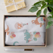 Verjaardag Dinosaurus! Tissuepapier (Geschenk)