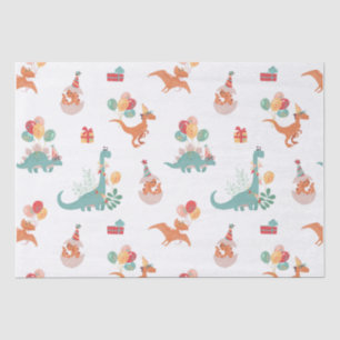 Verjaardag Dinosaurus! Tissuepapier