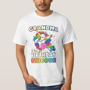 Verjaardag Eenhoorn Dabbing T-shirt