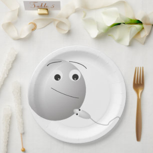 Verjaardag, ei, sperma, gelukkige verjaardag, lief papieren bordje