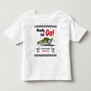 Verjaardag elke leeftijd Klaar Afspraak Ga Groene Kinder Shirts
