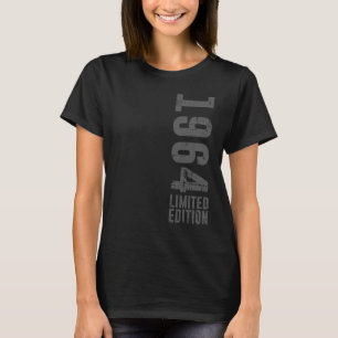 Verjaardag en vintage geboren in 1964 t-shirt