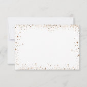 Verjaardag eucalyptus goud save the date (Achterkant)