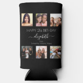 Verjaardag foto collage zwart wit beste vrienden (Voorkant)