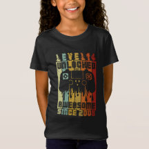 Verjaardag Gamer T-Shirt: Level 14 Ontgrendeld 200