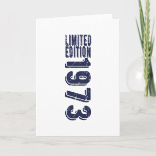 Verjaardag geboren in 1973 Limited Edition Kaart