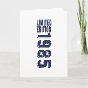 Verjaardag geboren in 1985 Limited Edition Kaart