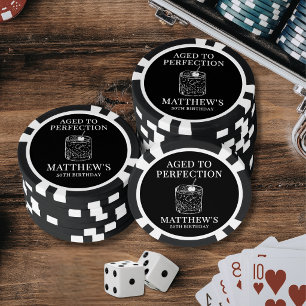 Verjaardag - Gerijpt Tot In De Perfectie Poker Chips